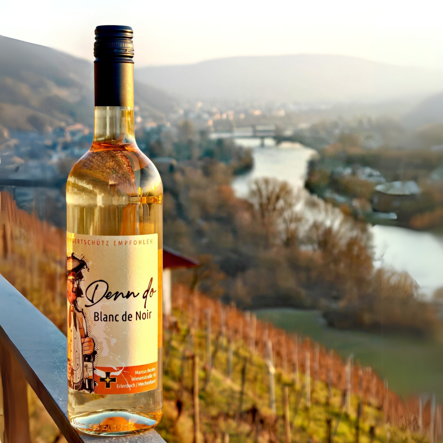 Denn do - Blanc de Noir 0,75l - Qualitätswein (halbtrocken), 2024