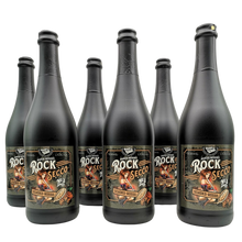 Lade das Bild in den Galerie-Viewer, Aktionspaket Secco Schoko-Rosso - 6 Flaschen RockSecco plus 4 coole Kork-Untersetzer
