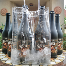 Lade das Bild in den Galerie-Viewer, Aktionspaket Secco Schoko-Rosso - 6 Flaschen RockSecco plus Ice Bag
