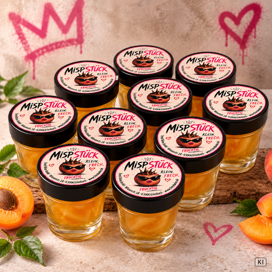 Mispstück 10 x 2cl - Apfellikör mit Mispelstück