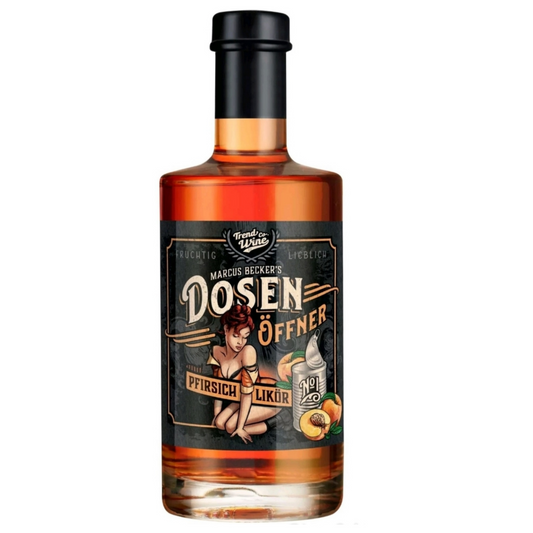 Dosenöffner Pfirsich-Likör (20% vol.) - diverse Gebindegrößen
