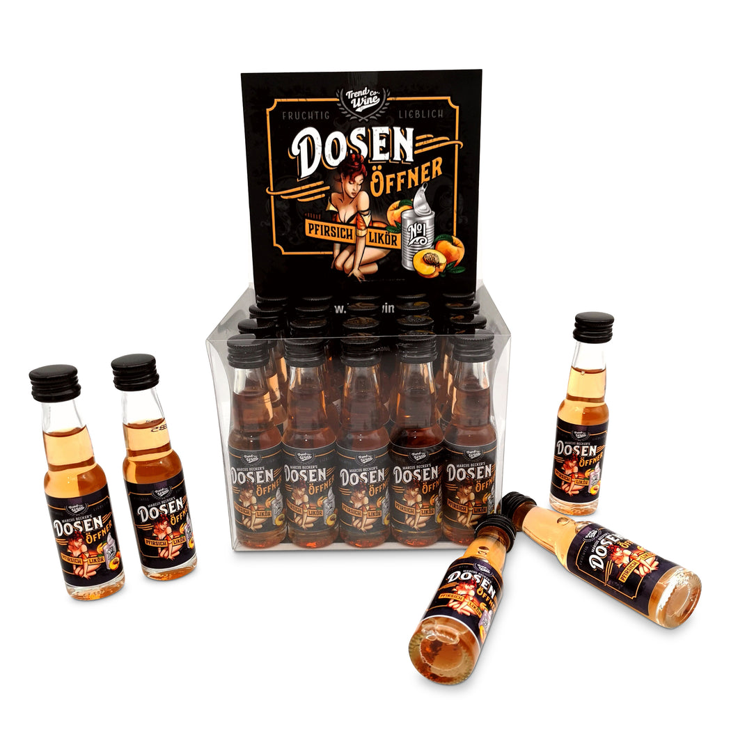 Dosenöffner Pfirsich-Likör 20 x 2cl (20% vol.)