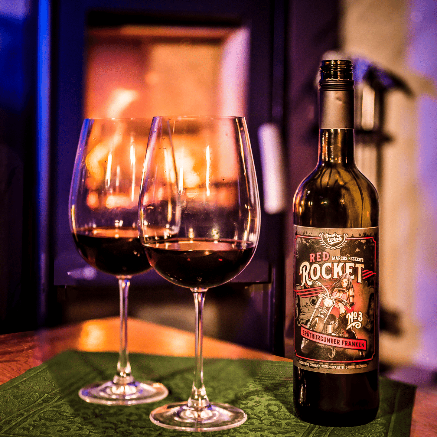 Red Rocket 0,75l - Spätburgunder Rotwein (trocken) aus Franken