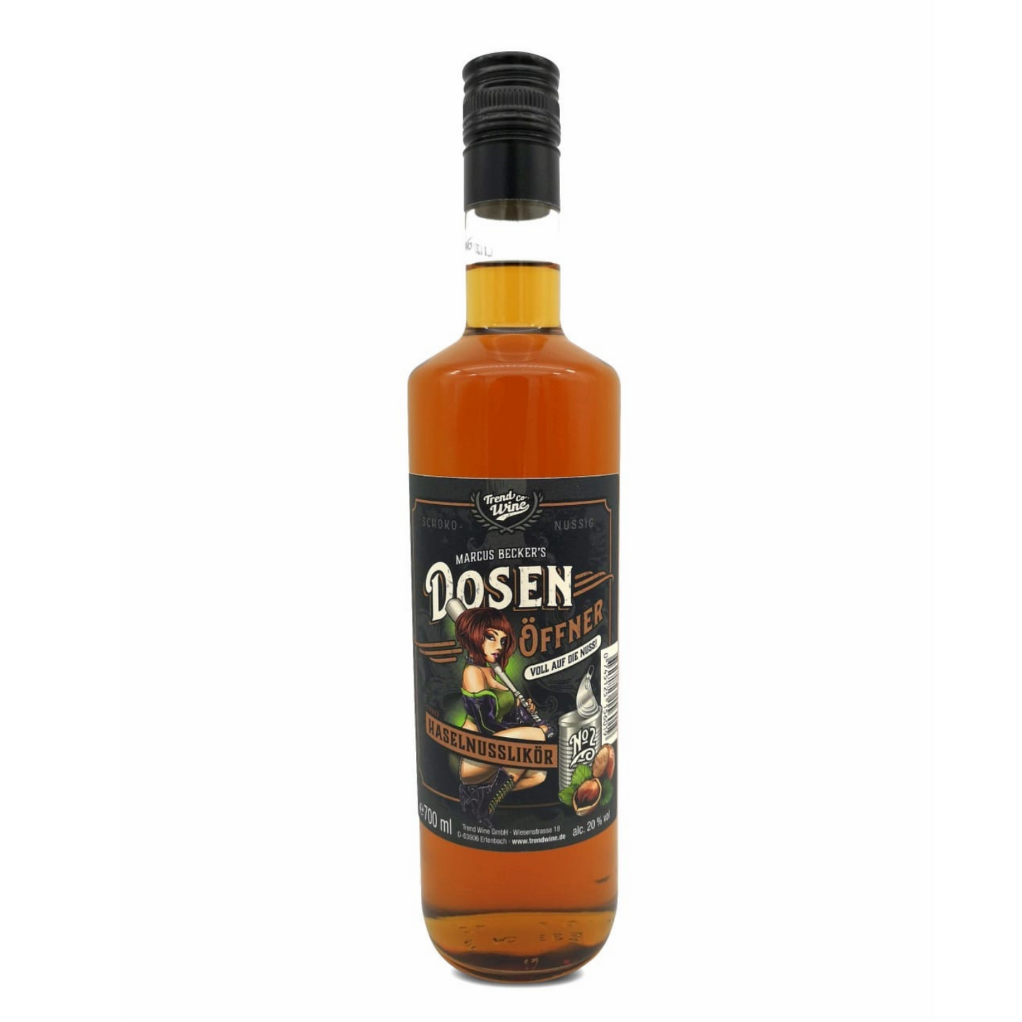 Dosenöffner Haselnuss-Likör (20% vol.) - diverse Gebindegrößen