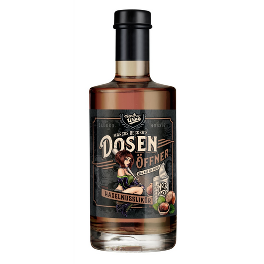 Dosenöffner Haselnuss-Likör (20% vol.) - diverse Gebindegrößen