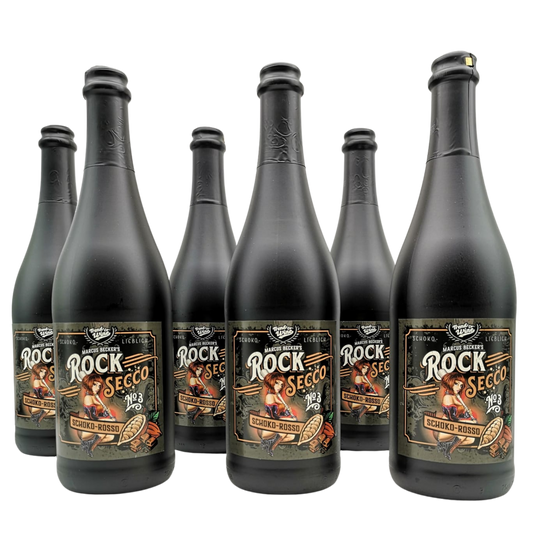 Secco Schoko-Rosso Sparpaket - 6 Flaschen RockSecco (6 x 0,75l)