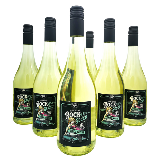 Secco Weiß Sparpaket - 6 Flaschen RockSecco (6 x 0,75l)
